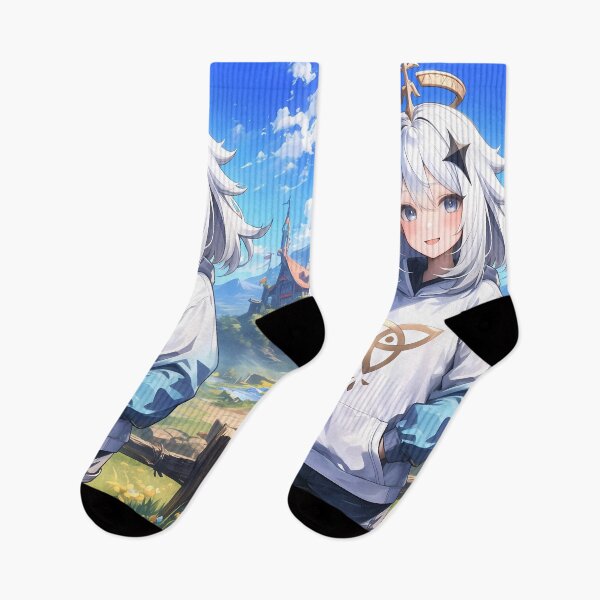 Item preview, Paimon Genshin Impact Game Floating Guide Cute Sky Portrait designed and sold by mildaclairmo.