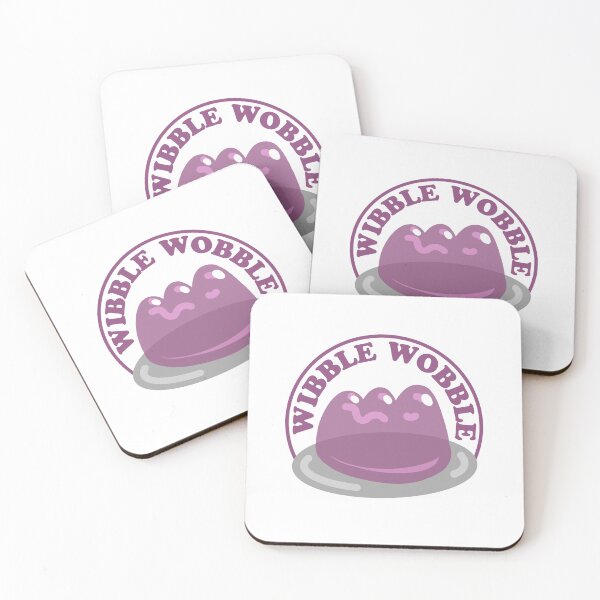 Item preview, wibble-wobble Jelly on a plate designed and sold by jazzydevil.