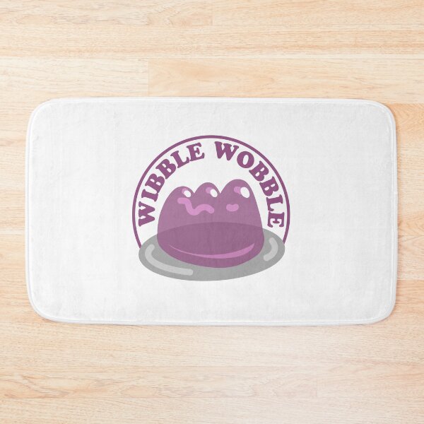 Item preview, wibble-wobble Jelly on a plate designed and sold by jazzydevil.