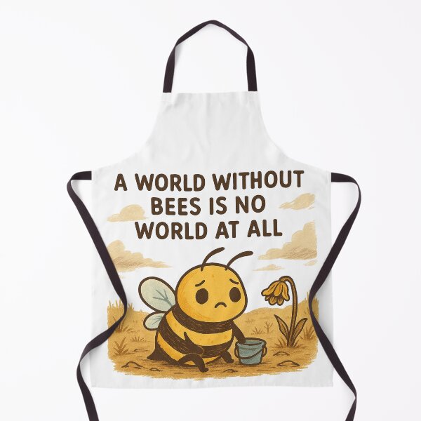 Item preview, A World Without Bees Is No World At All – Emotional Bee Climate Design designed and sold by Lacritsa .