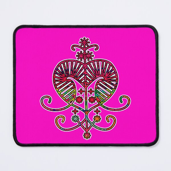 Item preview, Pink Floral Erzulie veve  designed and sold by artbyomega.