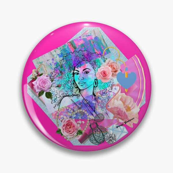 Item preview, Pink Erzulie Freda Collage designed and sold by artbyomega.