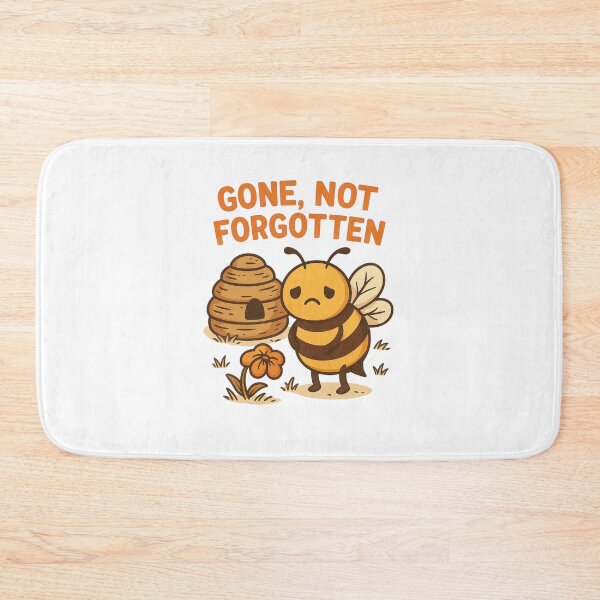 Item preview, Gone, Not Forgotten – Sad Bee Eco Memorial Design designed and sold by Lacritsa .