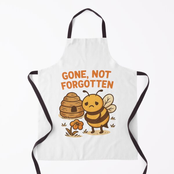 Item preview, Gone, Not Forgotten – Sad Bee Eco Memorial Design designed and sold by Lacritsa .