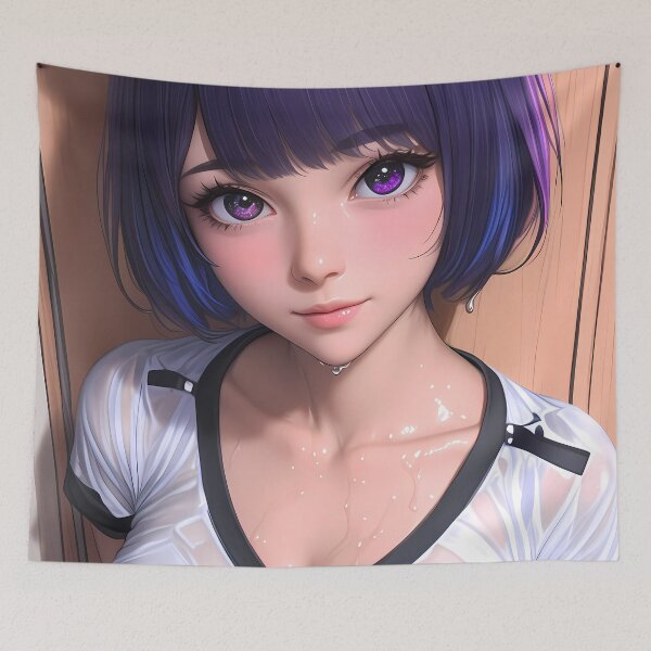 Item preview, Xiangling Genshin Impact Summer Sports Scene Cute Anime Girl Waifu Game designed and sold by mildaclairmo.