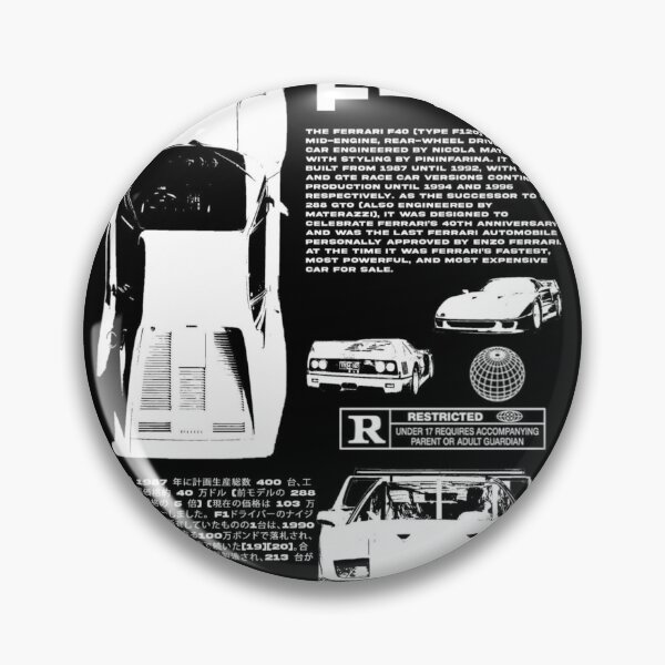 Item preview, Ferrari F-40 venom style. designed and sold by stylestamp .0.