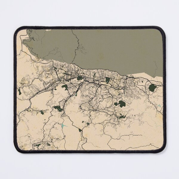 Item preview, Caracas City Map of Venezuela - Vintage designed and sold by deMAP.