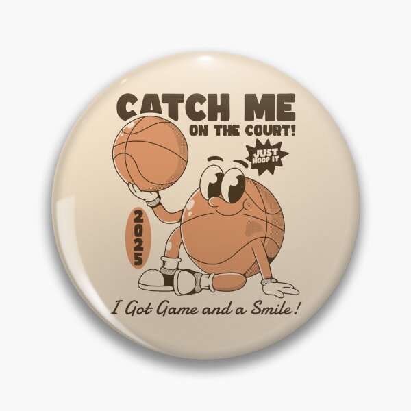 Item preview, Catch Me On The Court Basketball Mascot designed and sold by adipra.