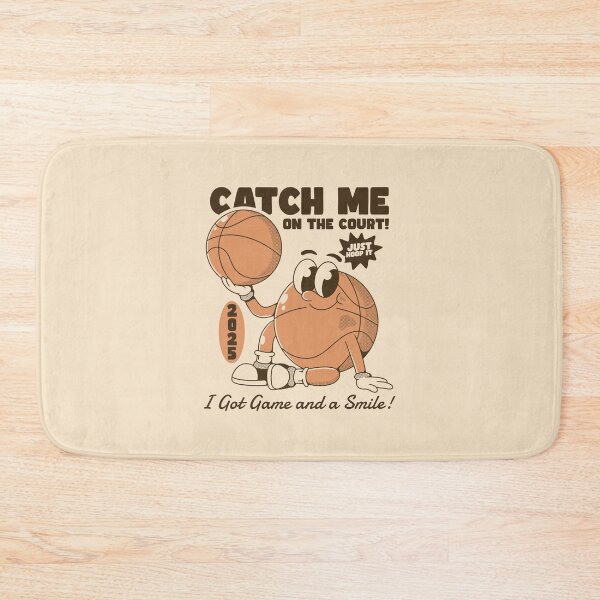 Item preview, Catch Me On The Court Basketball Mascot designed and sold by adipra.