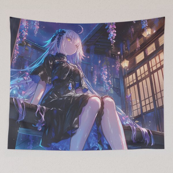 Item preview, dArc Jeanne d’Arc Alter Fate Grand Order Anime Enigmatic Wisteria designed and sold by mildaclairmo.