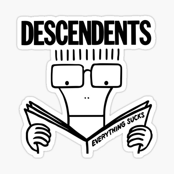 Vista previa del artículo con la obra «Descendientes Todo apesta», diseñado y vendido por MagritteFer.