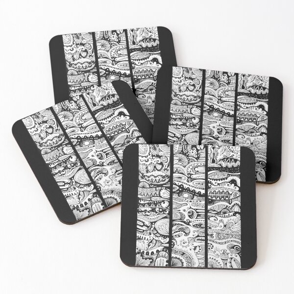 Item preview, Surrealist Triptych | All for One and One for All designed and sold by MonoGarabato.