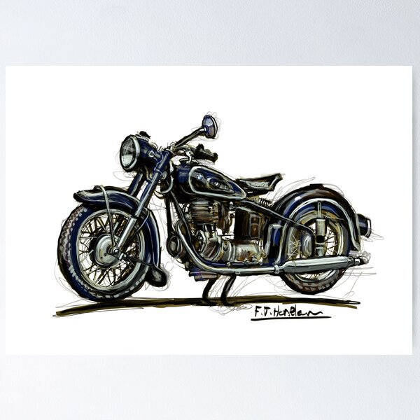 Item preview, R25/3 classic motorcycle designed and sold by Francohanekom.