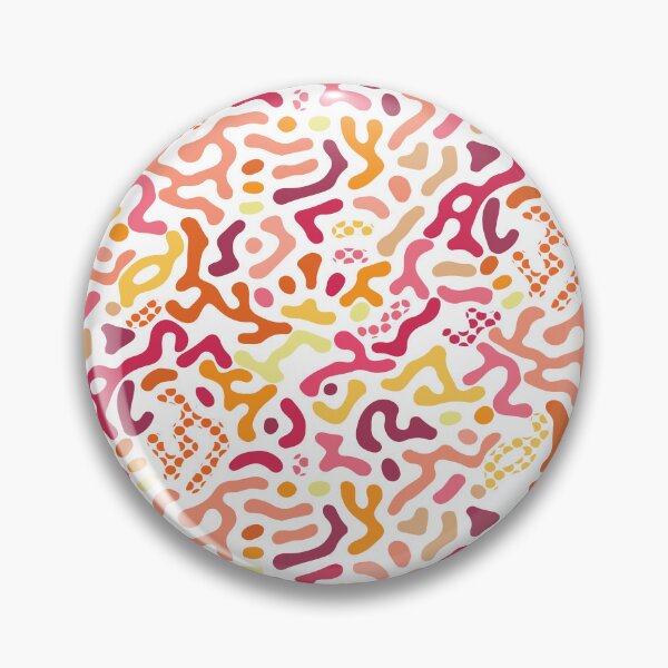 Item preview, Jelly Splat-The Turing Pattern-Bright Bohemian designed and sold by Annette Chabidon Studio.