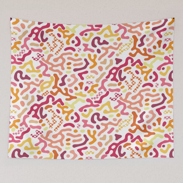 Item preview, Jelly Splat-The Turing Pattern-Bright Bohemian designed and sold by Annette Chabidon Studio.