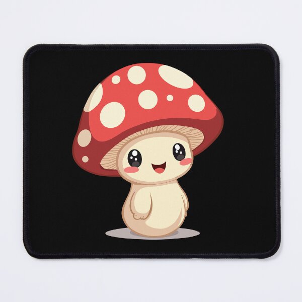 Item preview, Happy Mushroom designed and sold by GeekyIvyDesigns.