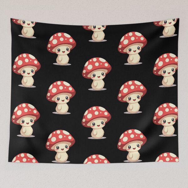 Item preview, Happy Mushroom designed and sold by GeekyIvyDesigns.