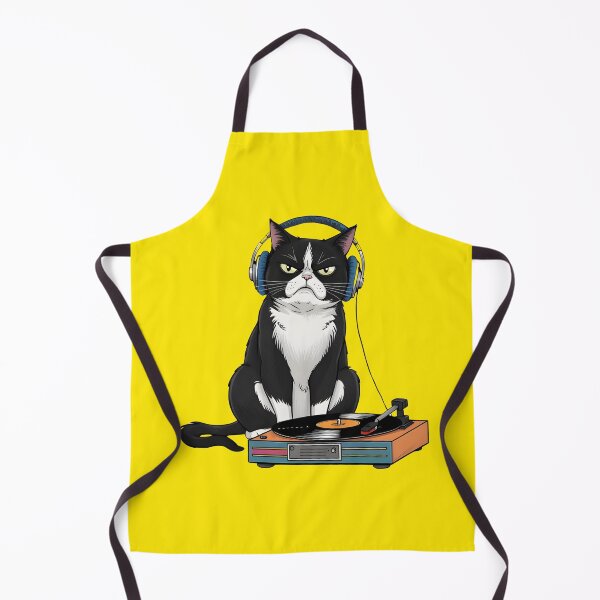 Item preview, GRUMPY CAT AND TURNTABLE designed and sold by VINYL SOUL.