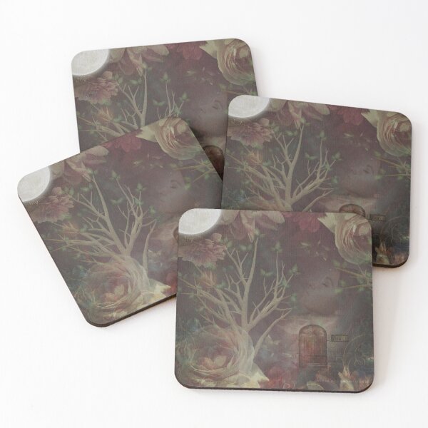 Item preview, Garden in Moonlight Collage  designed and sold by Melli M Designs.