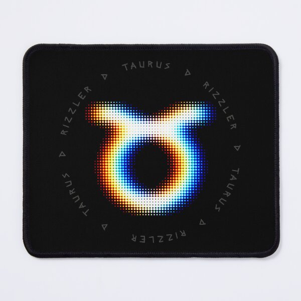 Item preview, Taurus Glitch – Halftone Zodiac Symbol in EDM Style designed and sold by H Jonas.