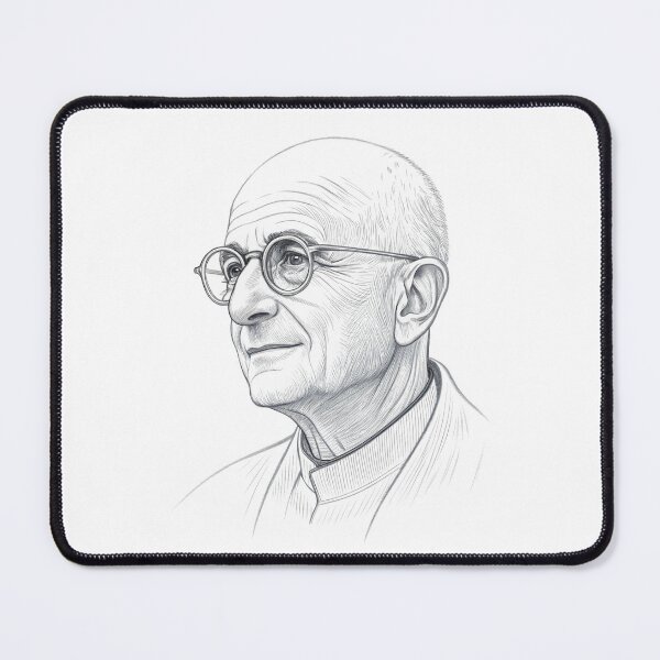 Item preview, Ludovico Einaudi Minimalist Line Art Portrait designed and sold by JayceTucker89.