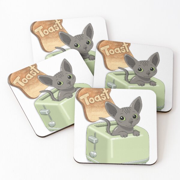 Item preview, Toast with a piece of toast designed and sold by alaynaj2.