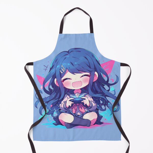 Item preview, Chibi Sayaka Maizono Cheerful Gaming Rhythm Danganronpa Anime designed and sold by mildaclairmo.
