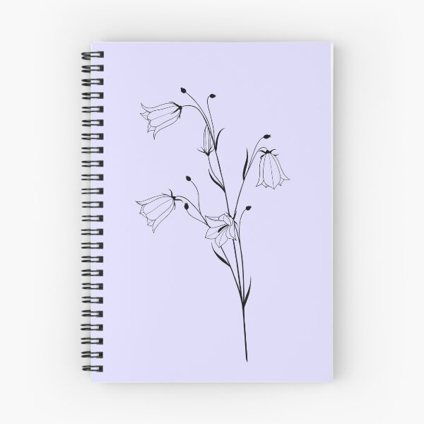 Item preview, Fineline Bluebells designed and sold by AryNecho.