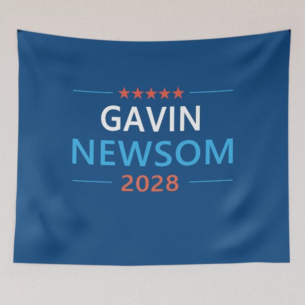 Item preview, Gavin Newsom for President 2028 Patriotic designed and sold by kiwi91.