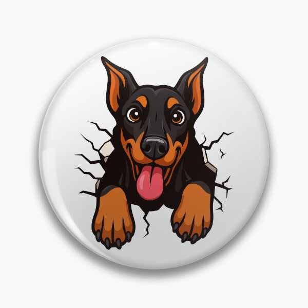 Artikelvorschau, DOG ON CRACKED HOLE - DOBERMAN | T-Shirt für Haustier- und Hundeliebhaber für Männer und Frauen entworfen und verkauft von panchiTWO.