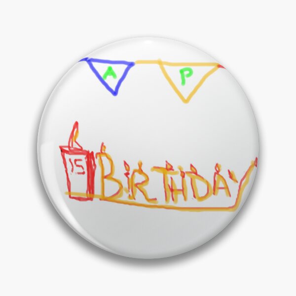 Item preview, happy Birthday !5th candle with banner designed and sold by mapacs100.