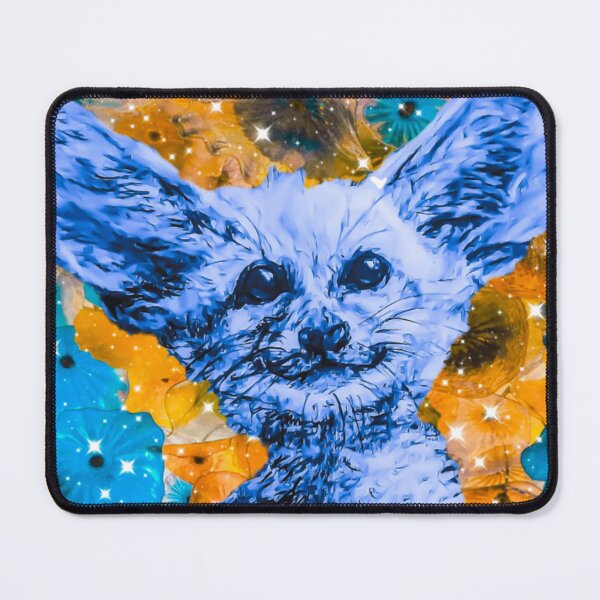 Item preview, " Echos in the Sand Tiny desert fox, cosmic-sized curiosity.” designed and sold by Studio Reverie.