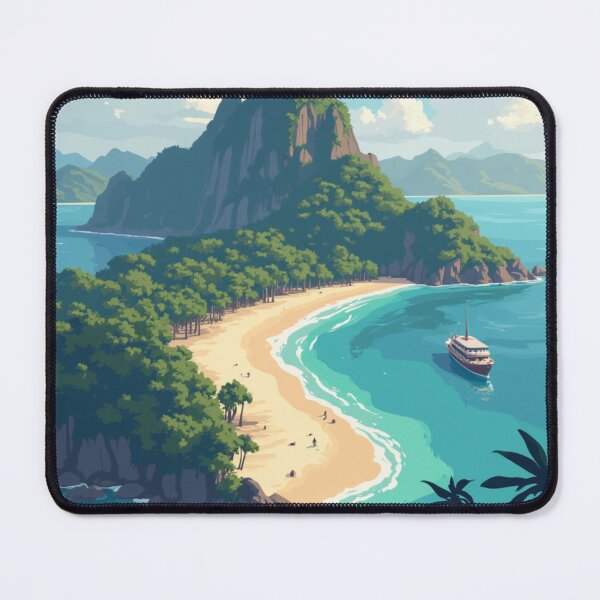 Item preview, koh Phi Phi Travel Poster, Perfect Gift for Travel Enthusiasts, Vintage Style Wall Art, Thailand Wall art for home decor, Koh Phi Phi print designed and sold by Thegalleryshop1.
