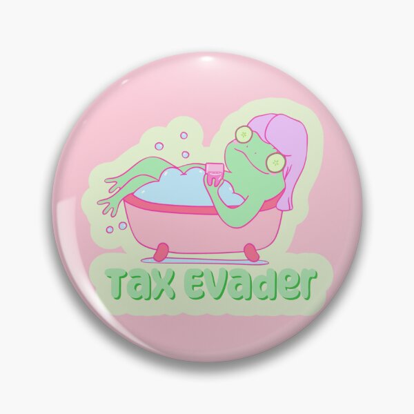 Item preview, Silly Tax Evader Frog designed and sold by weird.person.