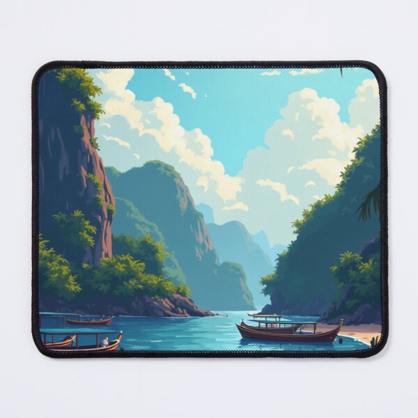 Item preview, koh Phi Phi Travel Poster, Perfect Gift for Travel Enthusiasts, Vintage Style Wall Art, Thailand Wall art for home decor, Koh Phi Phi print designed and sold by Thegalleryshop1.