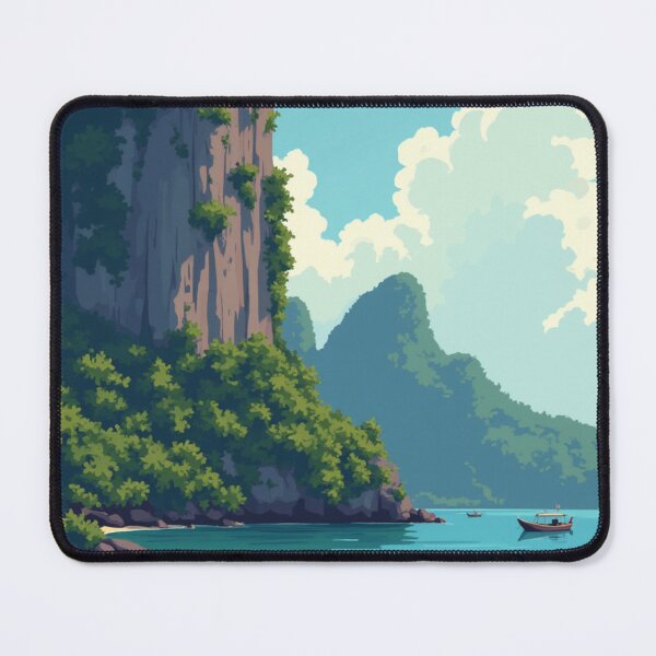 Item preview, koh Phi Phi Travel Poster, Perfect Gift for Travel Enthusiasts, Vintage Style Wall Art, Thailand Wall art for home decor, Koh Phi Phi print designed and sold by Thegalleryshop1.