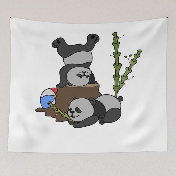Item preview, Panda Brothers designed and sold by MoonlitMadnessDesigns.