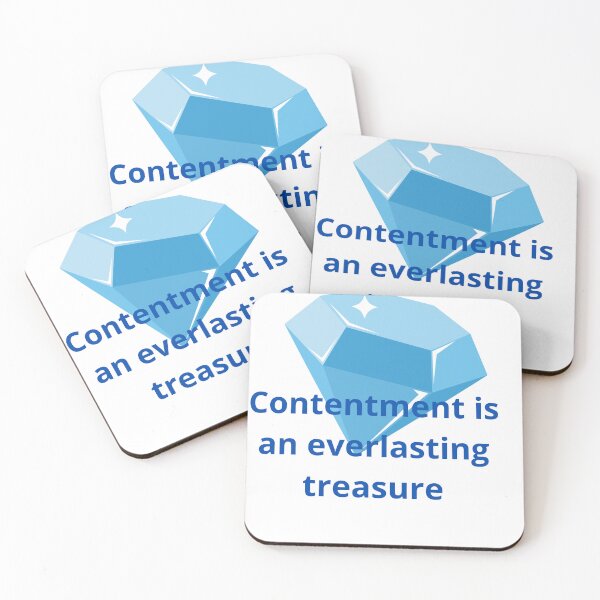 Item preview, Contentment is the way to be happy and be thankful designed and sold by Moedesigns13.