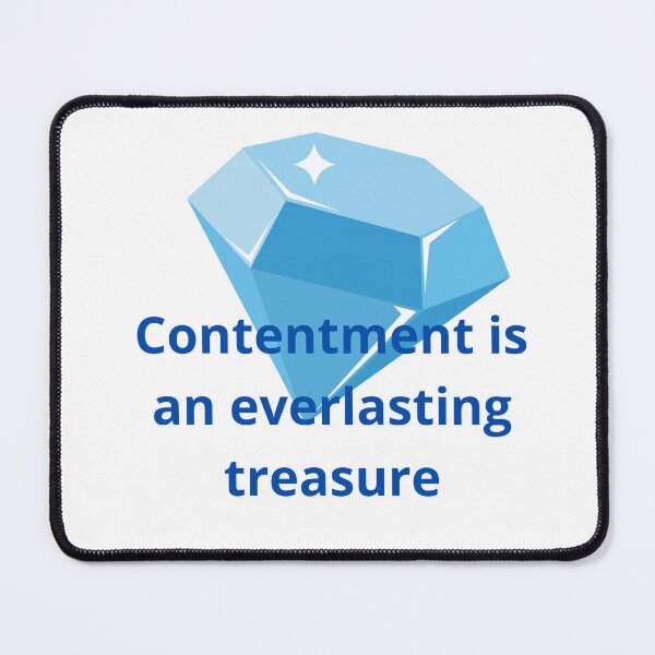 Item preview, Contentment is the way to be happy and be thankful designed and sold by Moedesigns13.