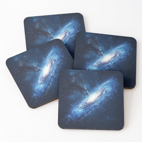 Item preview, A galaxy stands out in the darkness of space. designed and sold by FluffyGallery.
