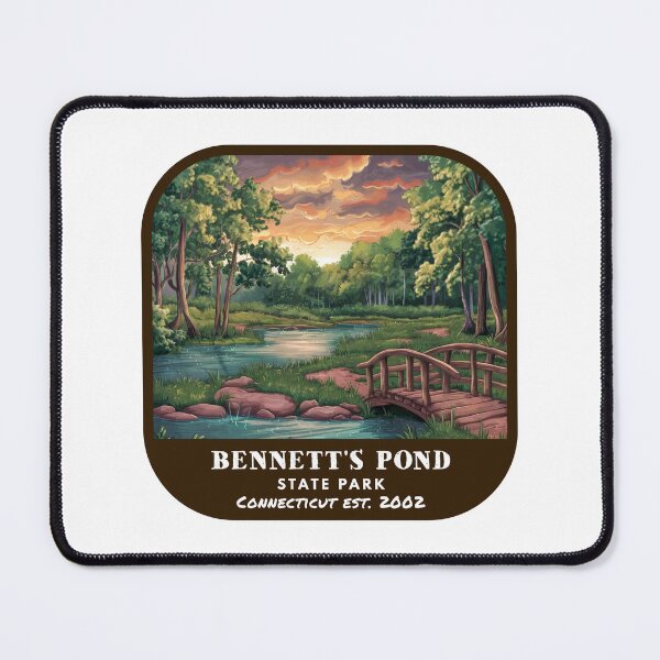 Item preview, Vintage Bennetts Pond State Park (Connecticut State Park) designed and sold by RabbitK.