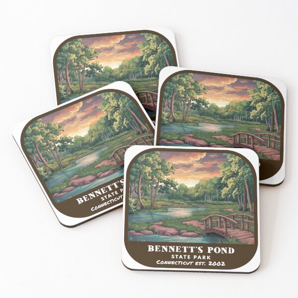 Item preview, Vintage Bennetts Pond State Park (Connecticut State Park) designed and sold by RabbitK.