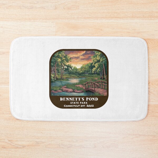 Item preview, Vintage Bennetts Pond State Park (Connecticut State Park) designed and sold by RabbitK.