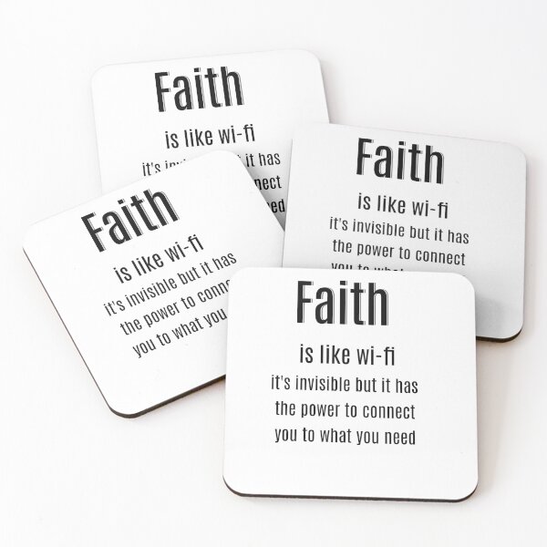 Item preview, Faith is like Wi-Fi designed and sold by AzSwag.