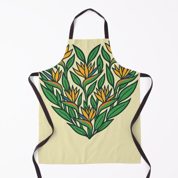 Item preview, African Bird Of Paradise Flower Heart South Africa Pattern designed and sold by d247.