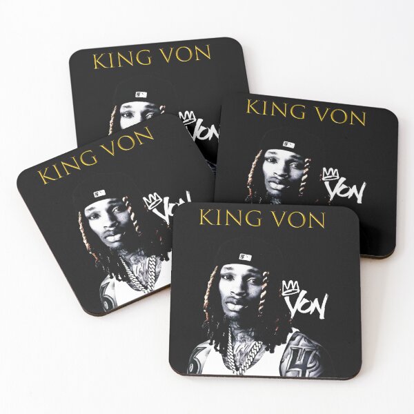 Item preview, King Von BW designed and sold by Brian Connor.
