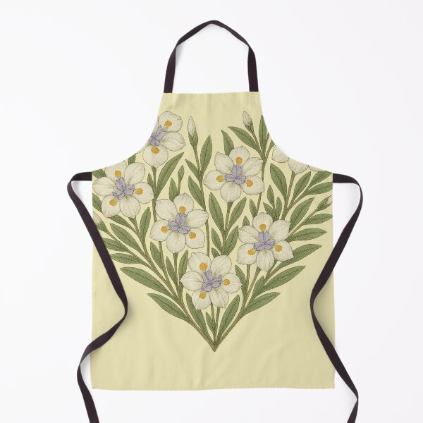 Item preview, African Iris Flower Heart Design – South African Botanical Art designed and sold by d247.