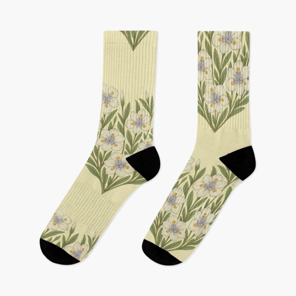 Item preview, African Iris Flower Heart Design – South African Botanical Art designed and sold by d247.