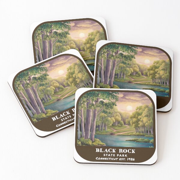 Item preview, Vintage Black Rock State Park (Connecticut State Park) designed and sold by RabbitK.