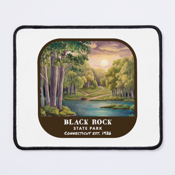 Item preview, Vintage Black Rock State Park (Connecticut State Park) designed and sold by RabbitK.